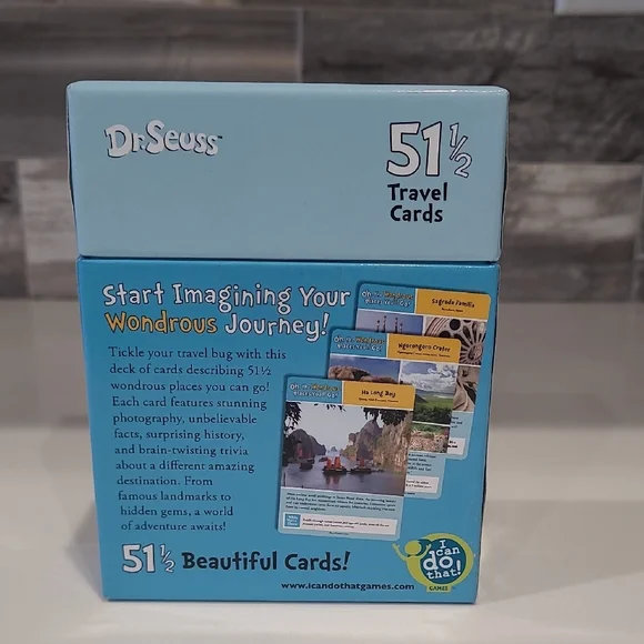 Dr. Seuss "Oh, The Wondrous Places You'll Go!" Travel Card Set - Picture 4 of 6